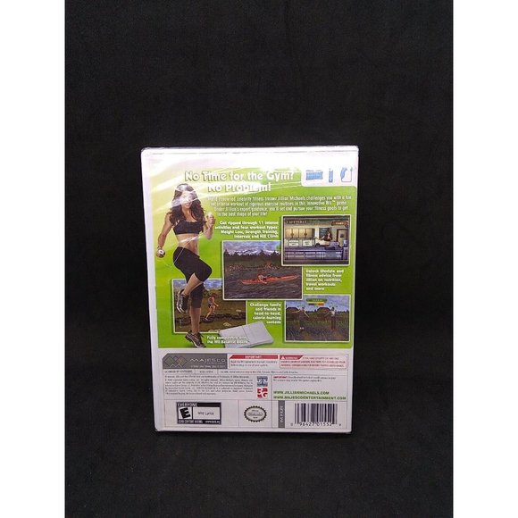 Jillian Michaels Fitness Ultimatum 2009 Nintendo Wii 2008 New Sealed - Picture 3 of 3